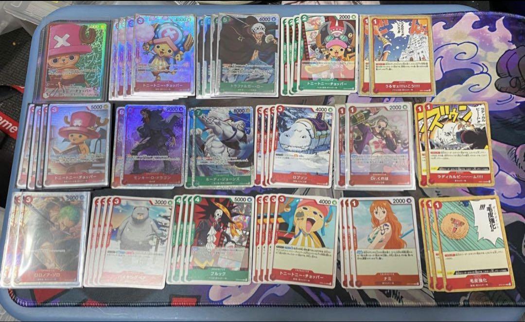 Highly Competitive Chopper Preconstructed Deck One Piece Card Game