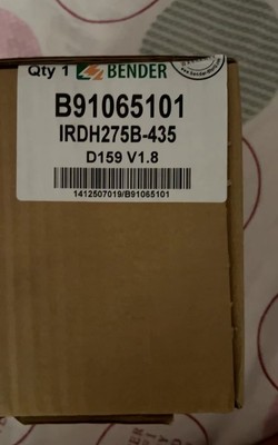 New boxed BENDER IRDH275-435 for fast shipping