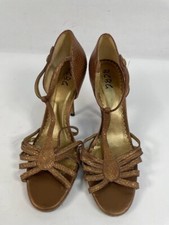 BCBG Paris Women's Heels Snake Pattern