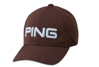 PING Japan Golf Tour Color Code Cap HW-U2501 Flex Fit 2025 Brown