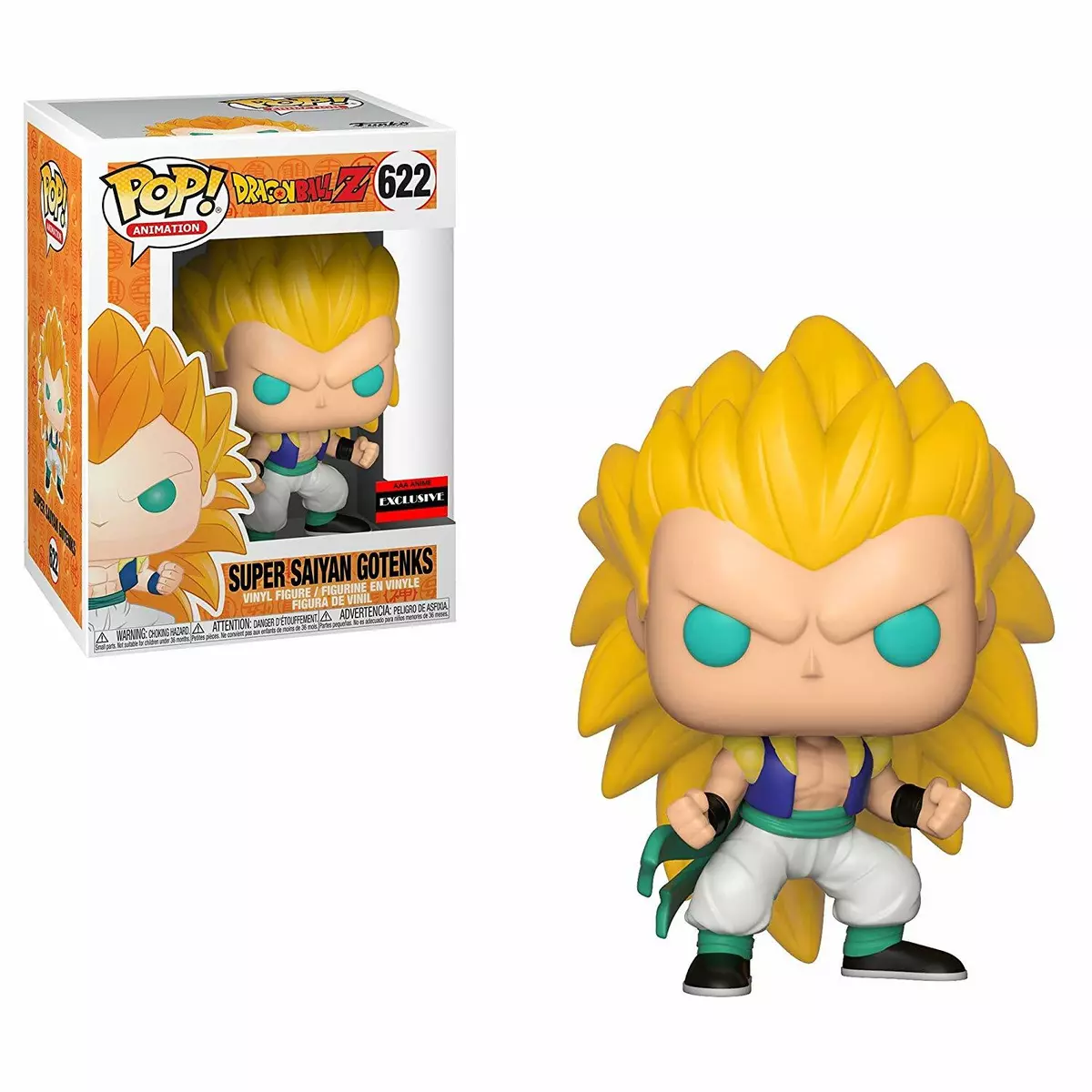 Funko Dragon Ball Z Super Saiyan 3 Gotenks Pop Vinyl Figure AAA Anime Exclusive