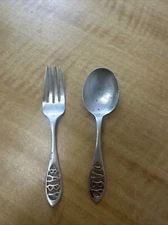 Sterling Silver  Baby Spoon ForkManufacturing Company