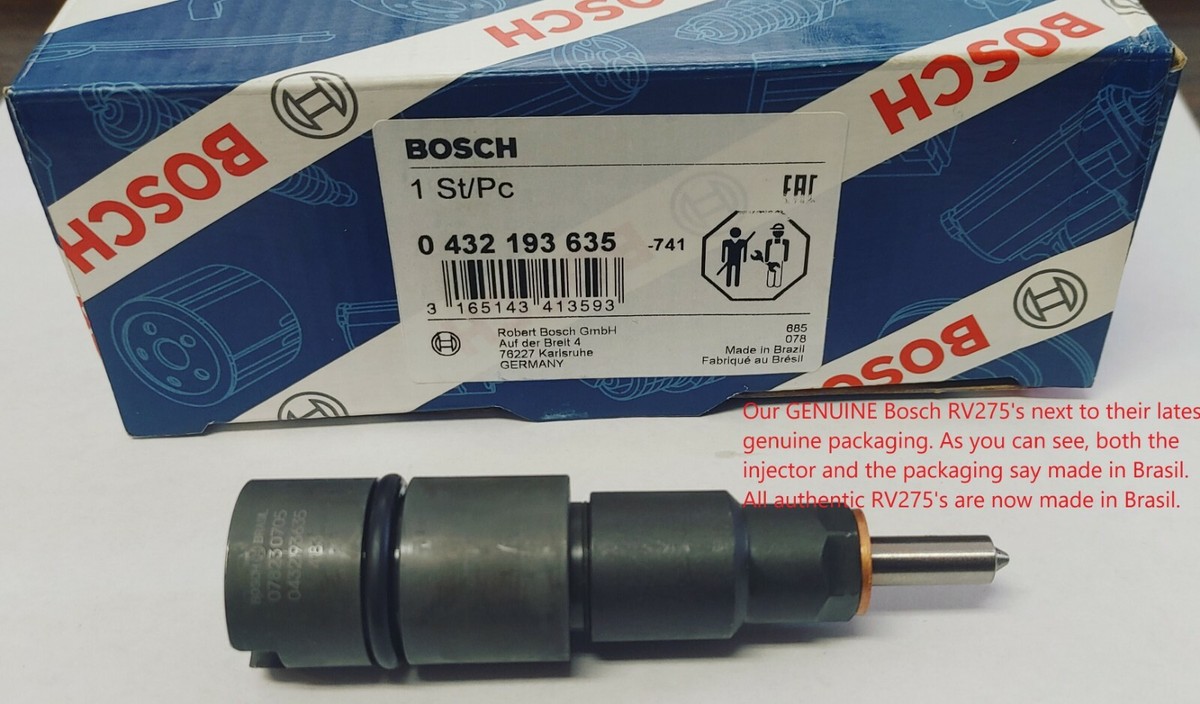 98.5-02 Dodge Cummins 5.9L Bosch RV275 Fuel Injectors 0432193635