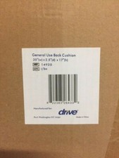  1 Back Support Cushion 20 X 17 X 2-1/2 Inch Foam 14920 NEW 