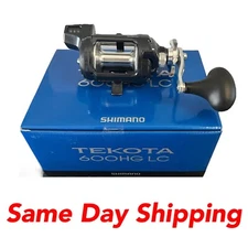 NEW SHIMANO TEKOTA 600 LINE COUNTER CONVENTIONAL REEL 6.3:1 TEK600HGLCA