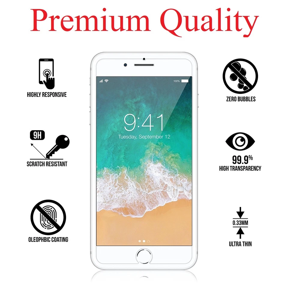 Premium Tempered Glass Screen Protector for iPhone [All Models] - Image 3 of 4
