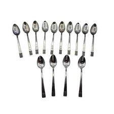 Custom Design CUD1 Lot of 14 Tablespoons Stainless