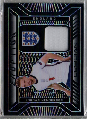 2021-22 Obsidian Eruption Mat Electric E Purple #35 Jordan Henderson Jersey /75