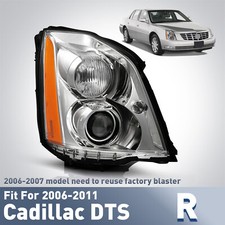 For 2006-2011 Cadillac Dts Hidxenon Projector Headlight Right Passenger Side