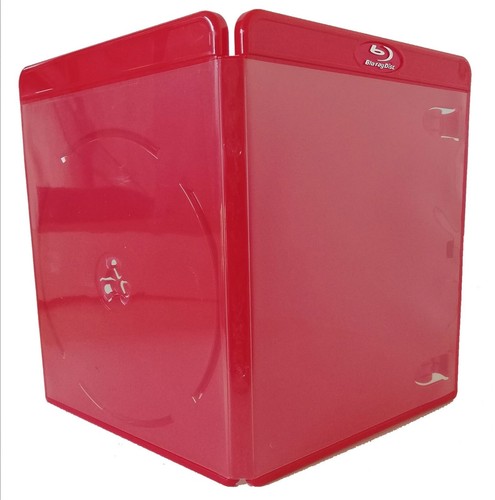 1 x Red Single 11mm Blu-Ray Holding 1 Disc Spine Empty New Replacement Case HQ - 第 15/24 張圖片