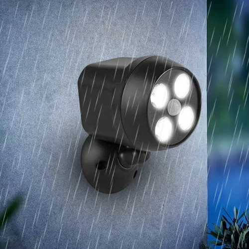 Outdoor LED Spotlight Battery Powered Motion Sensor Lamp Garden Security Lights. - Bild 13 von 17