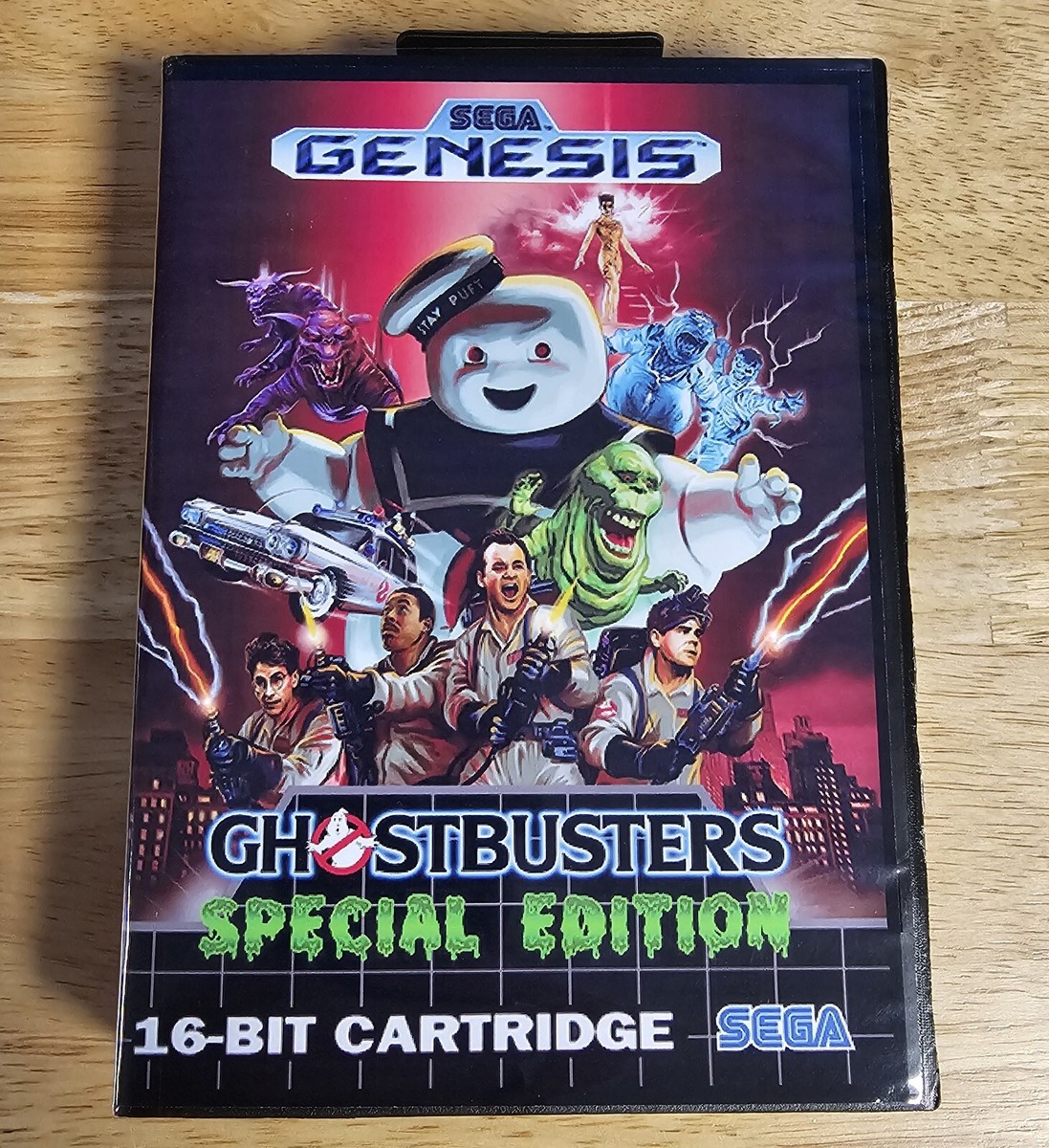 GHOSTBUSTERS SPECIAL EDITION v2.0 16 Bit Game & Case For