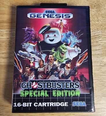 SEGA - メガドライブ ゴーストバスターズ　Mega Drive GhostBusters ゴーストバスターズ : Ghostbusters. メガドライブ実機