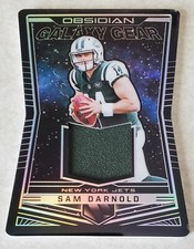 SAM DARNOLD 2018 PANINI OBSIDIAN GALAXY GEAR /100 DIE-CUT MEMORABILIA GG-SD