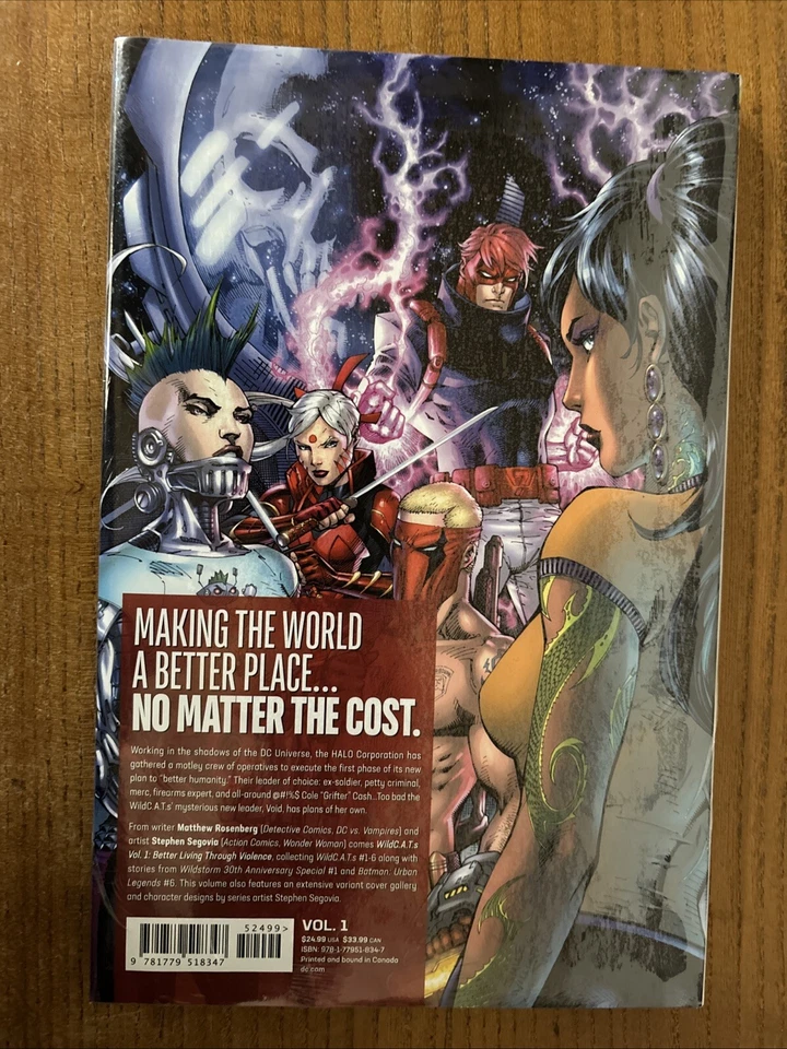 WILDCATS VOLUME 1 BETTER LIVING THROUGH VIOLENCE HARDCOVER Collects (2022) #1-6 Foto 3 de 4