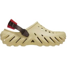 Crocs Echo Clog Sesame Tan Adult Mens Size 12 207937-0HX Brand New Clogs