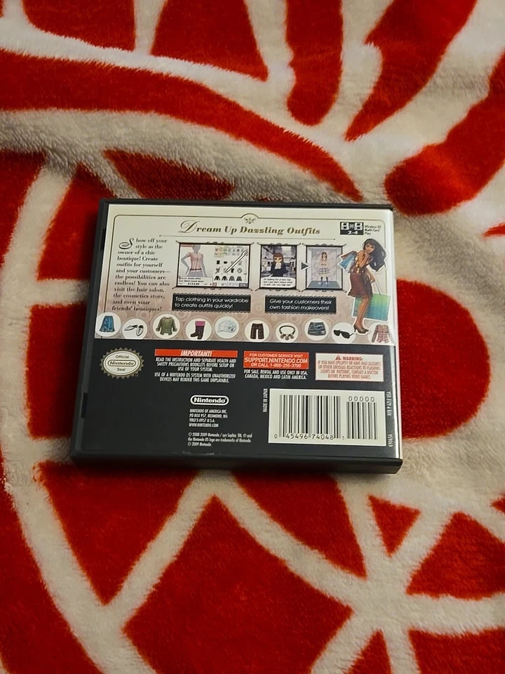 Style Savvy (Nintendo DS, 2009) Complete CIB Tested W Inserts - Image 2 of 4