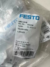 1pcs Festo GRO-1/8-B 151216  one-way throttle valve