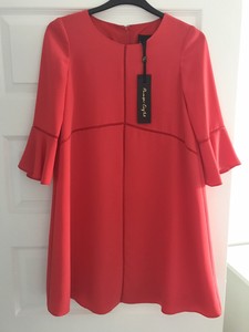 phase eight red coat dress