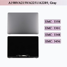 OEM Apple MacBook Pro A1989 A2159 A2289 A2251 LCD Screen Display Assembly Gray