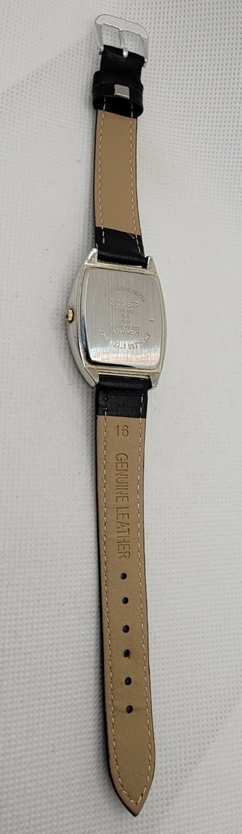 Ladies Gossip Classic Silver Tone Case White Dial Black  display picture 3