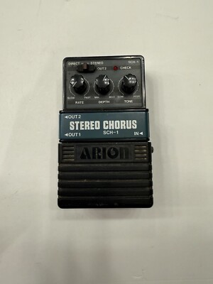 Arion SCH-1 Stereo Chorus Analog Vintage Guitar Effect Pedal MIJ Japan