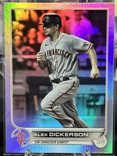 2022 Topps Alex Dickerson SN Rainbow Foil San Francisco Giants