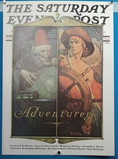 Norman Rockwell Saturday Evening Post Poster "Adventures" Print