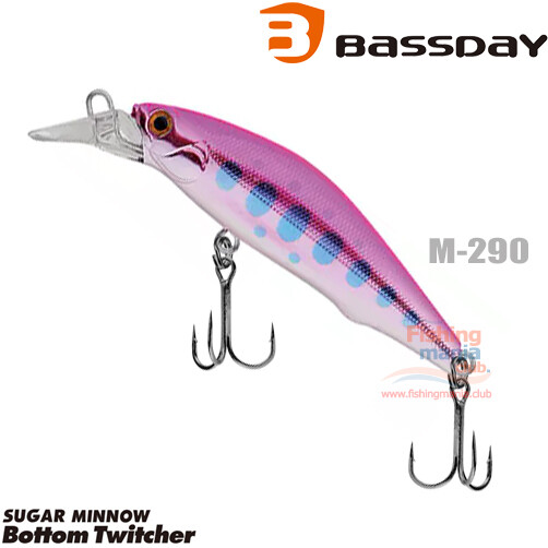 Bassday Sugar Minnow Drift Twitcher 50S Naufrage Leurre M-14