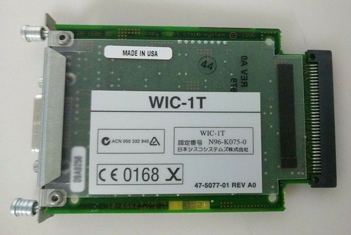 Cisco WIC-1T WAN Interface Card Genuine **1-Year Warranty** - Picture 3 of 5