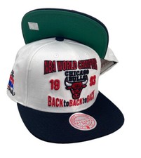 Chicago Bulls Back to 93 NBA Snap Back HWC Mitchell & Ness blanco/negro
