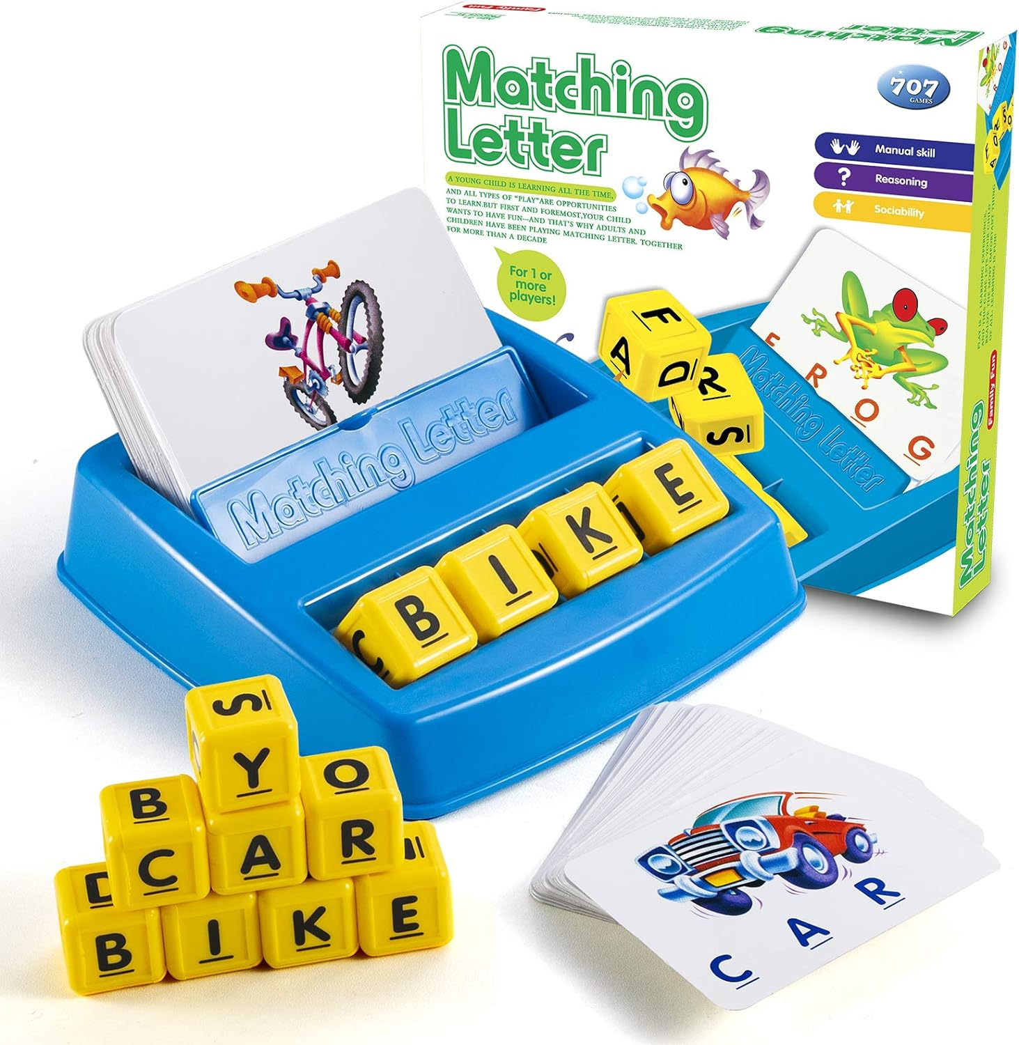 Fun Learning Games for Kids 3-8 Matching Letter Spelling Toy-image