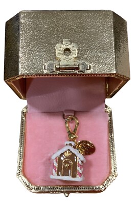 2007 Limited Edition Juicy Couture Gingerbread House Charm NWT *Rare* *Retired*