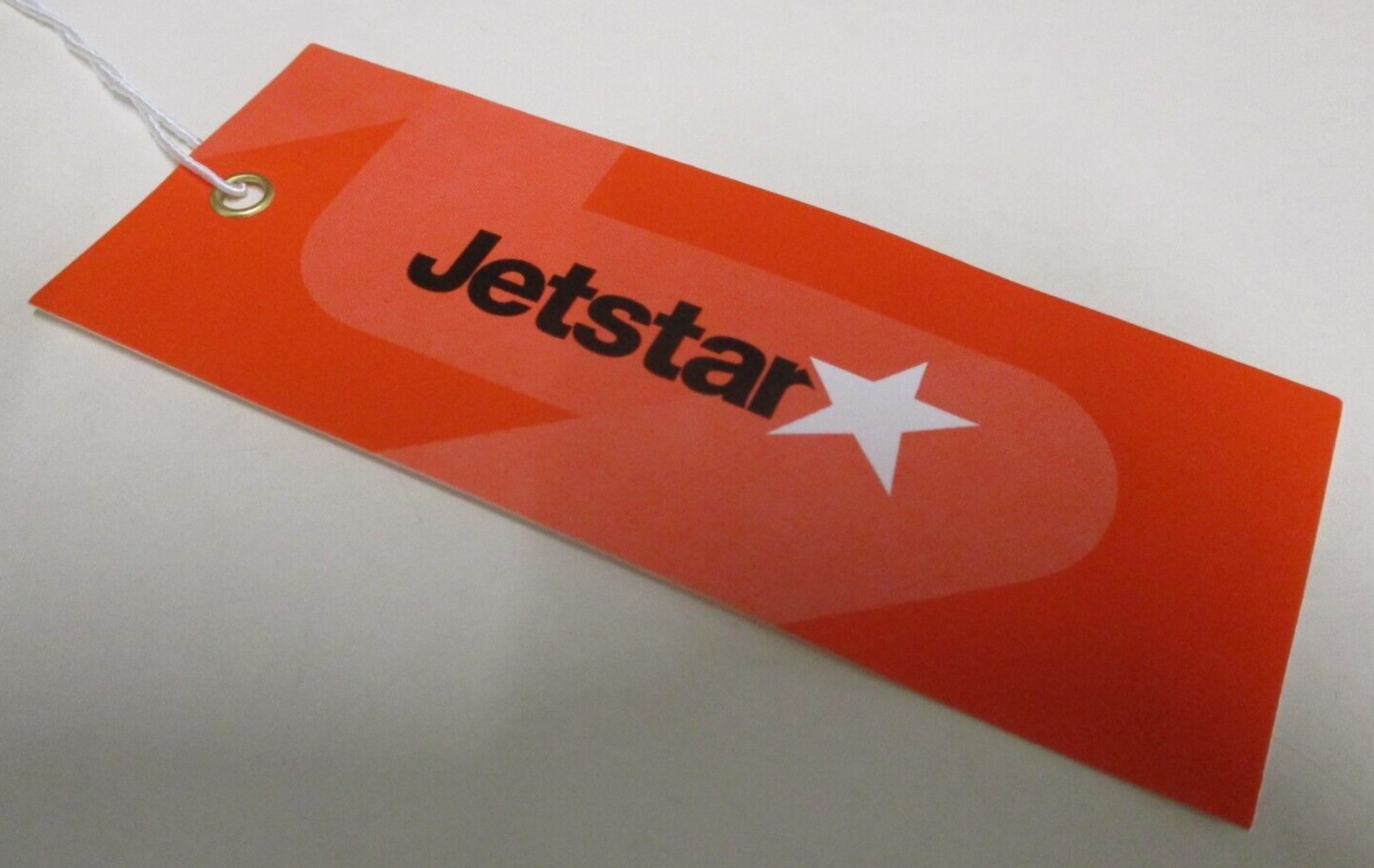 Jetstar Airways Branded Luggage or Bag Tag Colourful Livery New