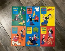 BRACCIO DI FERRO LOTTO 6 QUADERNI PIGNA VINTAGE ANNI 80 FONDO DI MAGAZZINO