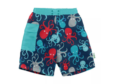 i play Baby Trunks with Built-In Reusable Absorbent Swim Blue Size 12 Mo