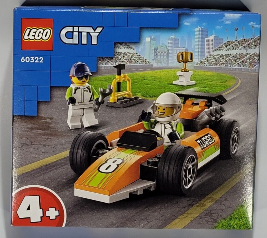 LEGO® City 60322 Rennauto | mit 2 Minifiguren | 46 Teile Ab 4 Jahre NEU OVP EOL - Bild 6