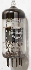Vintage Mullard Electron Tube ECC81/12AT7
