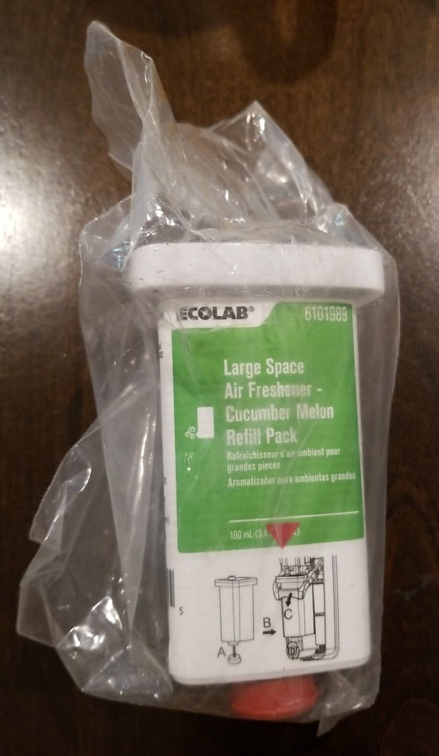 ECOLAB Large Space Air Freshener Cucumber Melon Refill Pack 6101989 New eBay