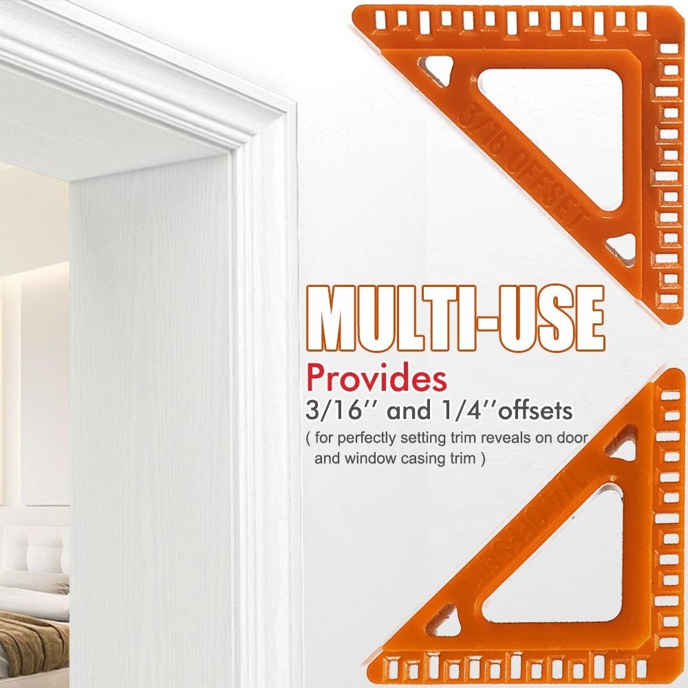 3/16" Offsets Trim Spacer Tool Door Window Trim Gauges Window Casing