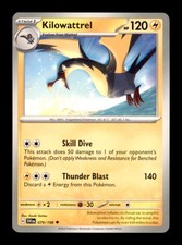 Kilowattrel 079/198 Uncommon Scarlet & Violet Pokemon Near Mint