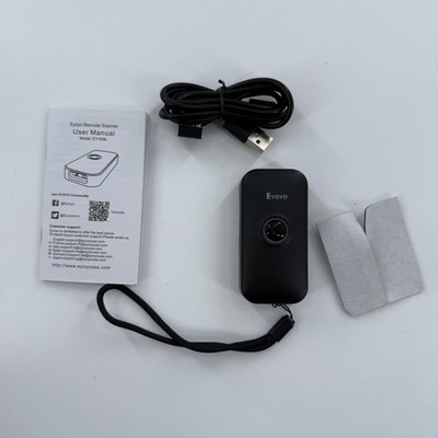 Eyoyo EY-009L Barcode Scanner Black USB Bluetooth 2.4G Portable 1D Wireless