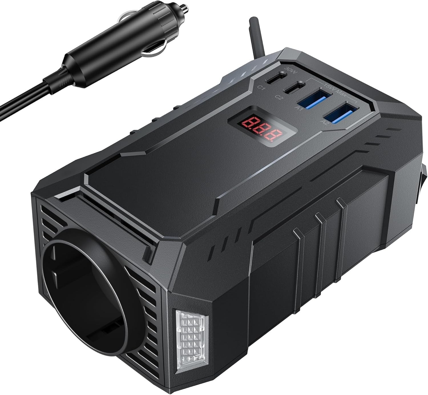 Miglior Inverter Auto 400W Onda Pura: USB 12V 220V Trasformatore Pro