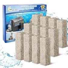 12PCS Ammonia Reducer Filter Pads for Aqueon 10 Fish Tank Filters Replacement