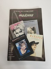 Madonna: A-B-C Sheet Music for Beginners Vintage Sheet Music Keyboards 80s WB