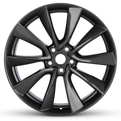 #ad New Wheel For 2018 2023 Tesla Model 3 20 Inch Painted Charcoal Alloy Rim $315.98