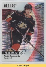 2023-24 Upper Deck Allure Rookies Red Rainbow Nikita Nesterenko #113 READ e5s