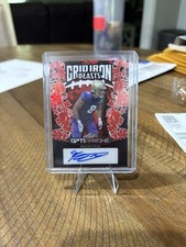 2024 Leaf Eclectic Optichrome Gridiron Beasts Auto Bralen Trice /9 #OGB-BT1