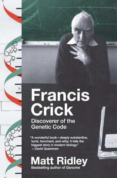 Francis Crick Discoverer Of The Genetic Code Matt Ridley Taschenbuch Englisch-image