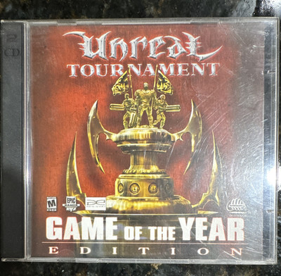 Unreal Tournament GOTY Edition PC CD-ROM (2000) FPS Shooter M - Infogrames